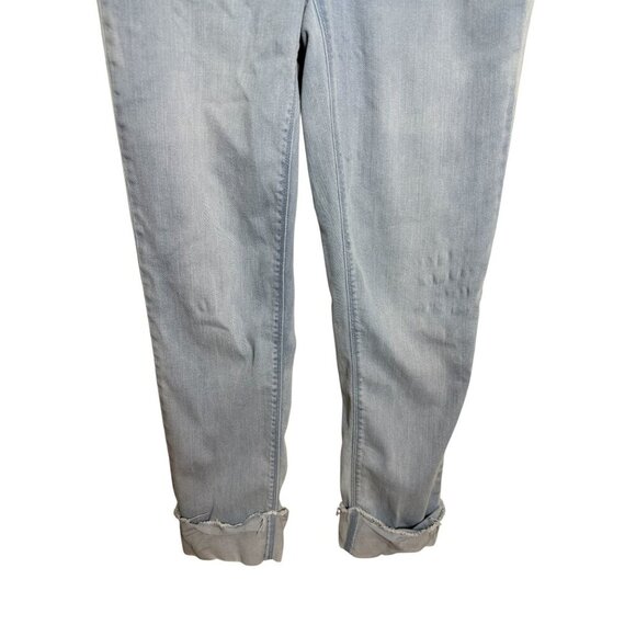 J.Jill Womens Light Wash Denim Roll Cuff Jeans Authentic Fit Size 8 - Picture 3 of 5
